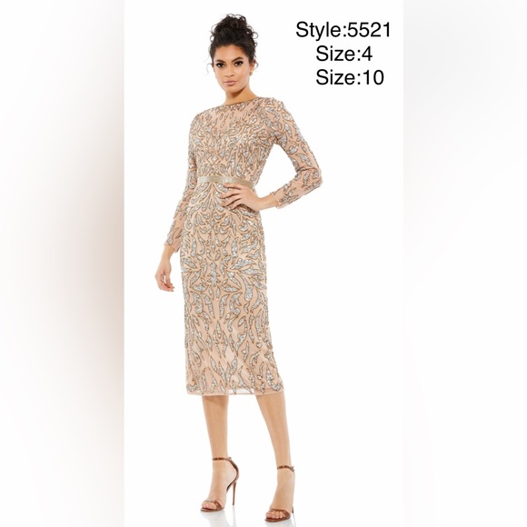 Mac Duggal Dresses & Skirts - Embellished sheath midi dress